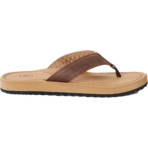 2024 Rip Curl Mens Chiba Open Toe Flip Flops TCTG47 - Brown / Tan